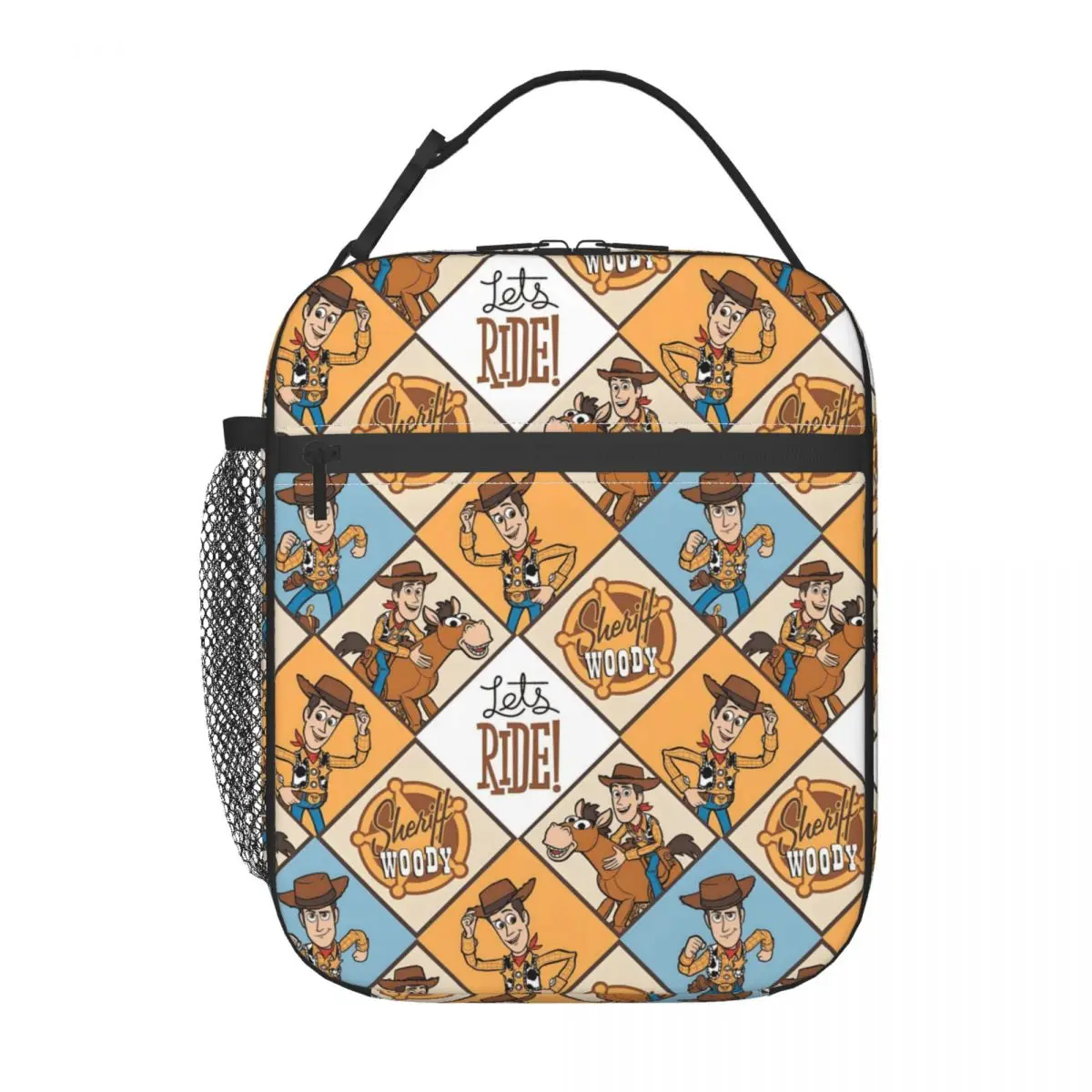 

Custom Toy Story Anime Manga Insulated Lunch Bag for Outdoor Picnic Food Resuable Thermal Cooler Lunch Box Women Kids