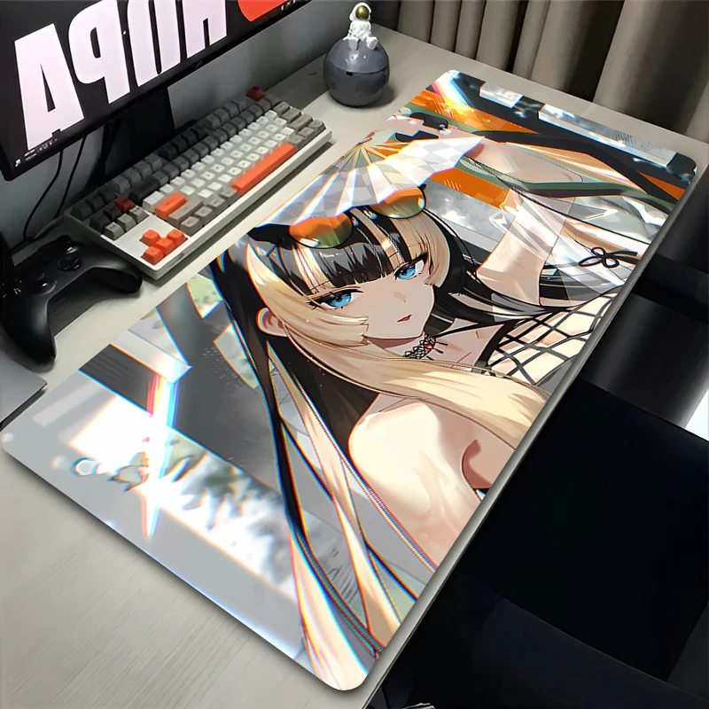 

Virutal Idol Mouse Pad Laptop Kawaii Hololive Juufuutei Raden Keyboard Pad PC Gaming Accessories Desktop Mat Anime Girl Mousepad