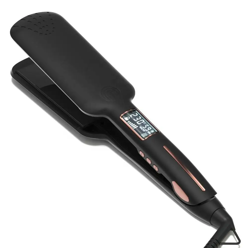 Home Large LCD Monitor Straightener with PTC Ceramic Plate Thin-Emitting Electric Insertion Temperature Display