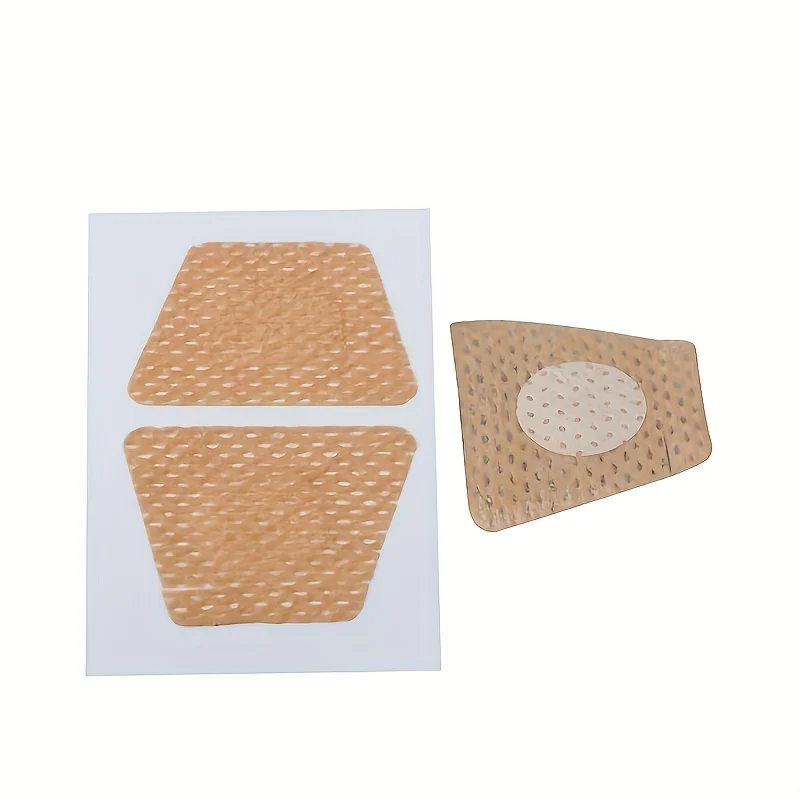 مجموعة أظافر القدم 100/200 قطعة مجموعة رقعة غير مرئية للعناية بالأظافر الغارزة للاستخدام اليومي معالجة إصلاح لاصق طبي بسيط