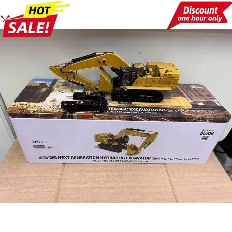 

DM1:50 для экскаватора CAT 395 Next Carter, молоток, зажим для сноса, модель строительной машины из сплава 85709