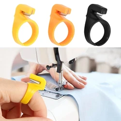 Finger Blade Needle Craft Home Plastic Thimble Sewing Ring Thread Cutter DIY Household Sewing Machine Accessory