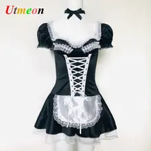 French Maid Cosplay Lingerie Plus Size #2