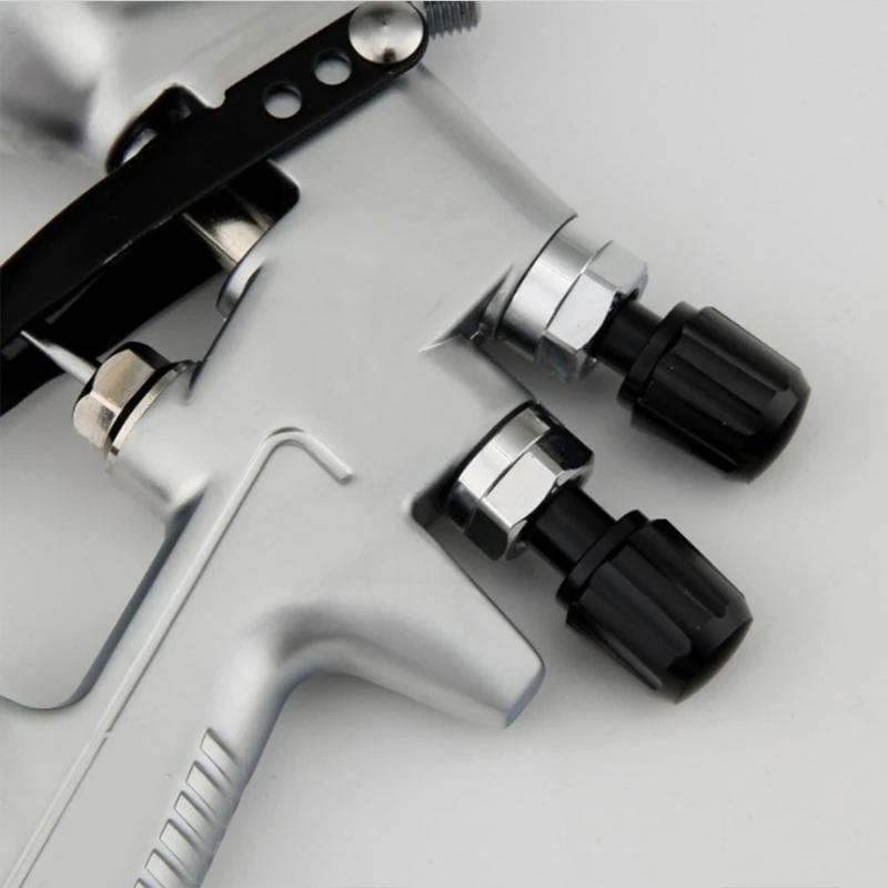 F68D HVLP Feed Air Nozzle1mm Nozzle Paint Spraying Texture Sprayer Air Tool Easy to Clean