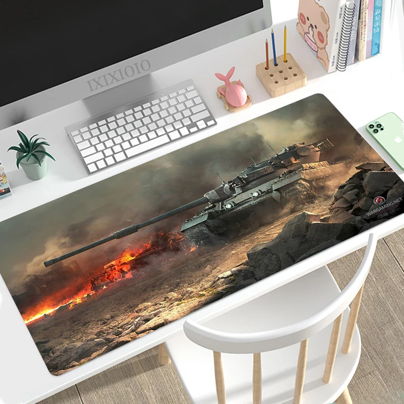 World of Tanks Mouse Pad Gaming XL Large New HD Mousepad XXL Mouse Mat Office Natural Rubber Carpet Gaming laptop Mice Pad