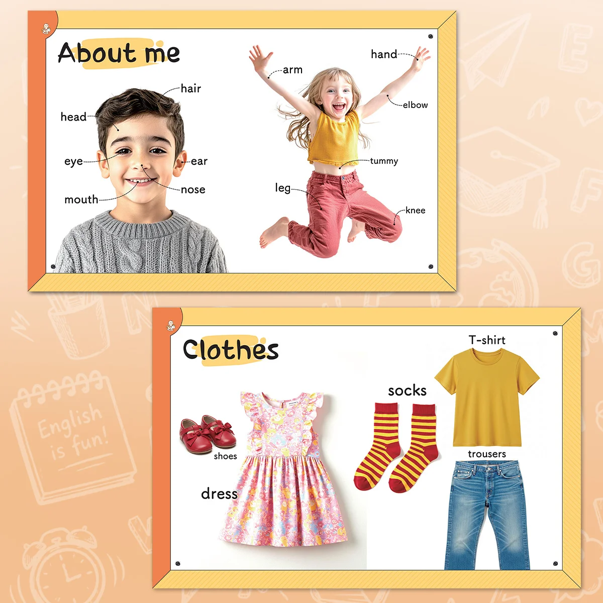 My First Encyclopedia My Life for Kids, Colorful Picture Learning Guide with Body Parts, Clothes, Everyday Objects and First