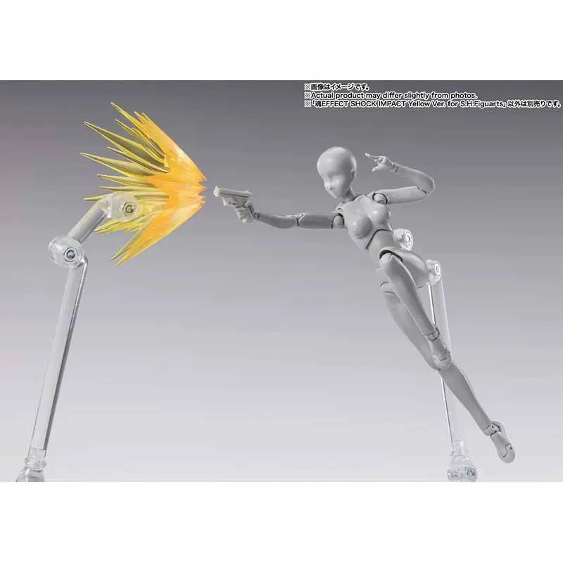 Bandai Originele SHF EFFECT SHOCK IMPACT bijlage Action Figure Speelgoed Voor Jongens/Meisjes/Kinderen/Kerstcadeau