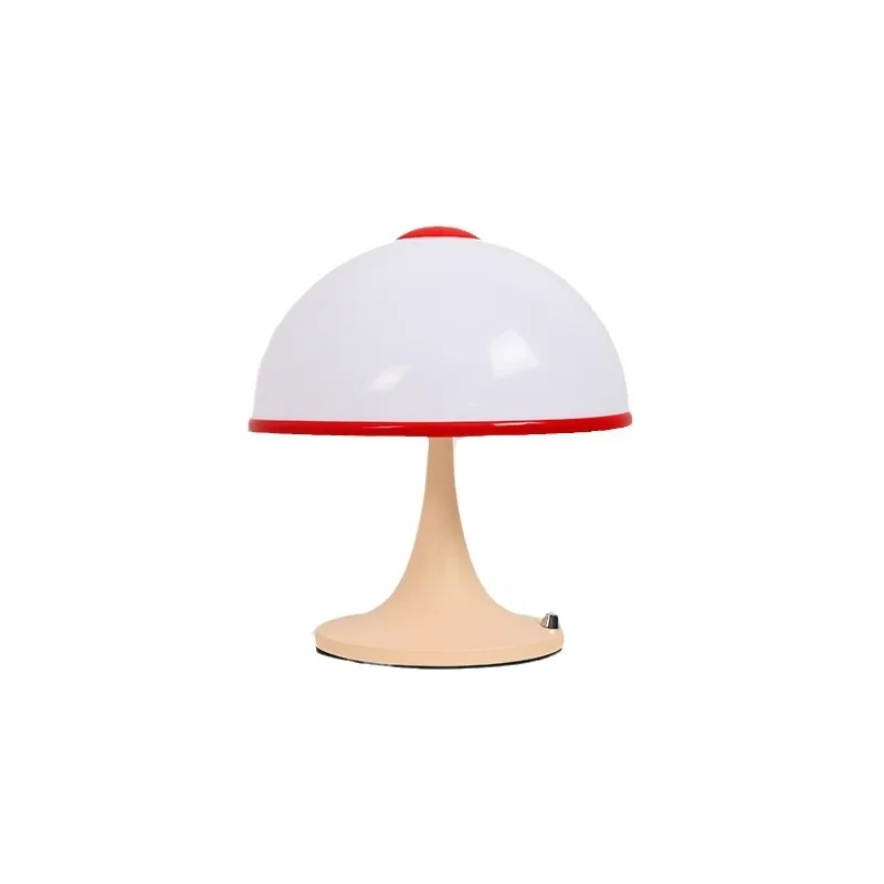 

Explosive Girl Bedroom Bed Mushroom Lamp Warm Atmosphere Middle Network Red Korean Living Room Decoration Lamp