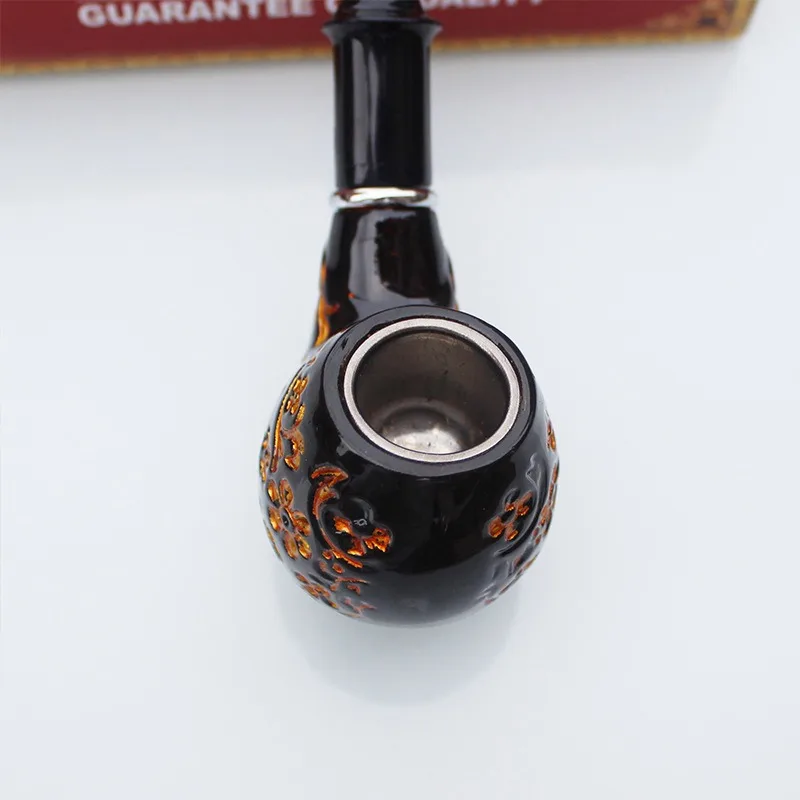 Personal Hot Sale Smoke Pipe Reusable Washable Smoking Pipe Remove To Clean Old style Tobacco Pipe Detachable Smoking Accessory