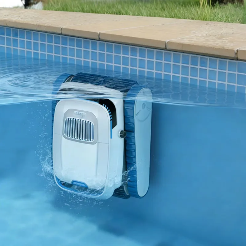 QD40 APP Remote Control Cordless Robotic Pool Cleaner Automatic Intelligent Suction Eco-Friendly Pool Cleaning Tool