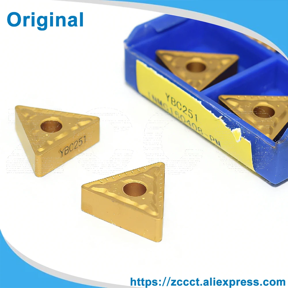 

TNMG160404-PM TNMG160408-PM TNMG1604 TNMG16 Carbide Turning Insert For Steel YBC251 YBC252 For Iron YBD152