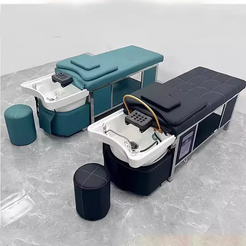 Headspa Bed Spa Hairdresser Salon Washbasin Beauty Washing Aesthetic Hairstyle Nail Reclining Cama Abatible Shaving Recliner