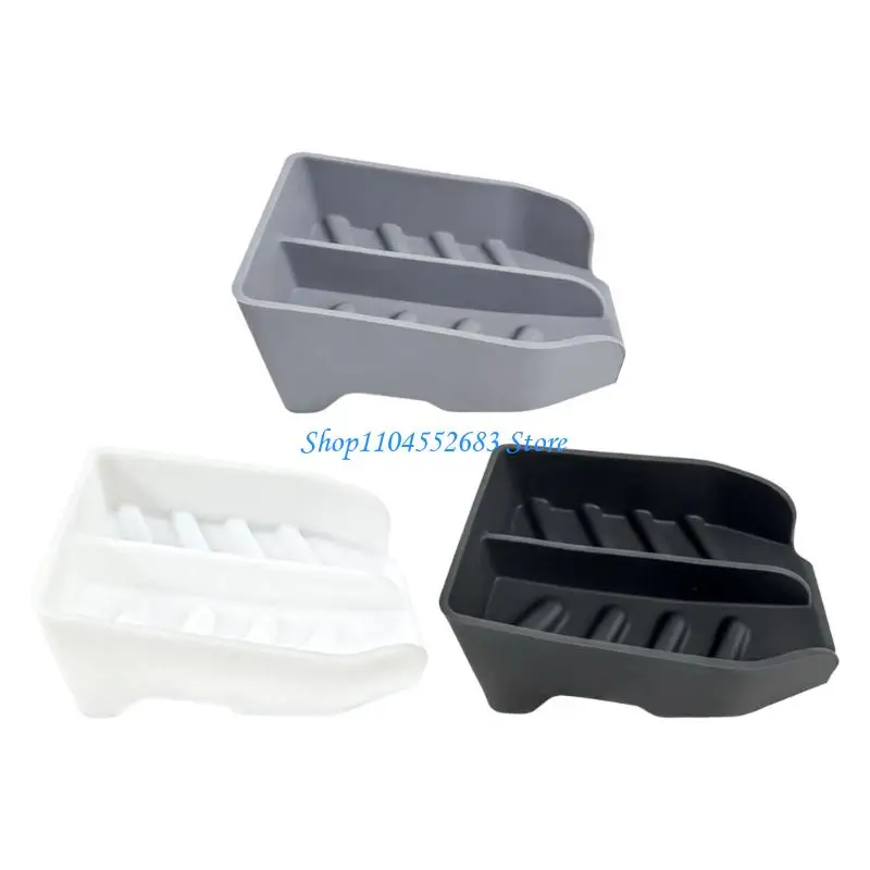 

Y6GD Silicone Dish Sponge Holder Replacement Raised Silicone Soap Dish Enduring