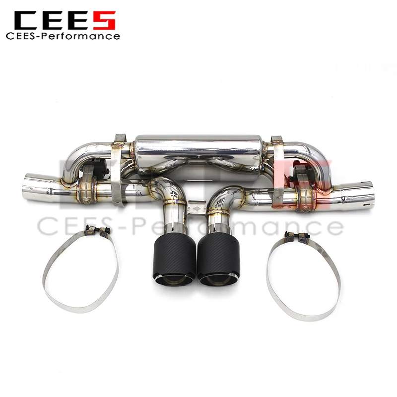 CEES Catback Exhaust System for Porsche 911 992 3.0T (2019-2023) Performance Tuning Muffler Upgrade Sport Exhaust Sound