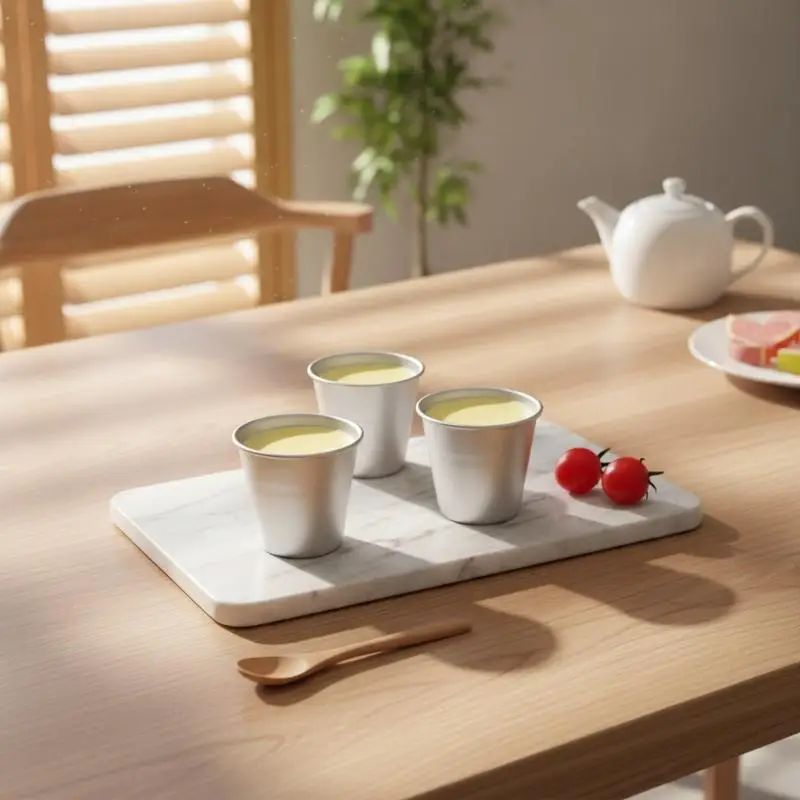 Pastry Pudding Mold 1Pc Optional Size Oven Safe Nonstick Baking Cup Professional Tool for Home Baking Dessert