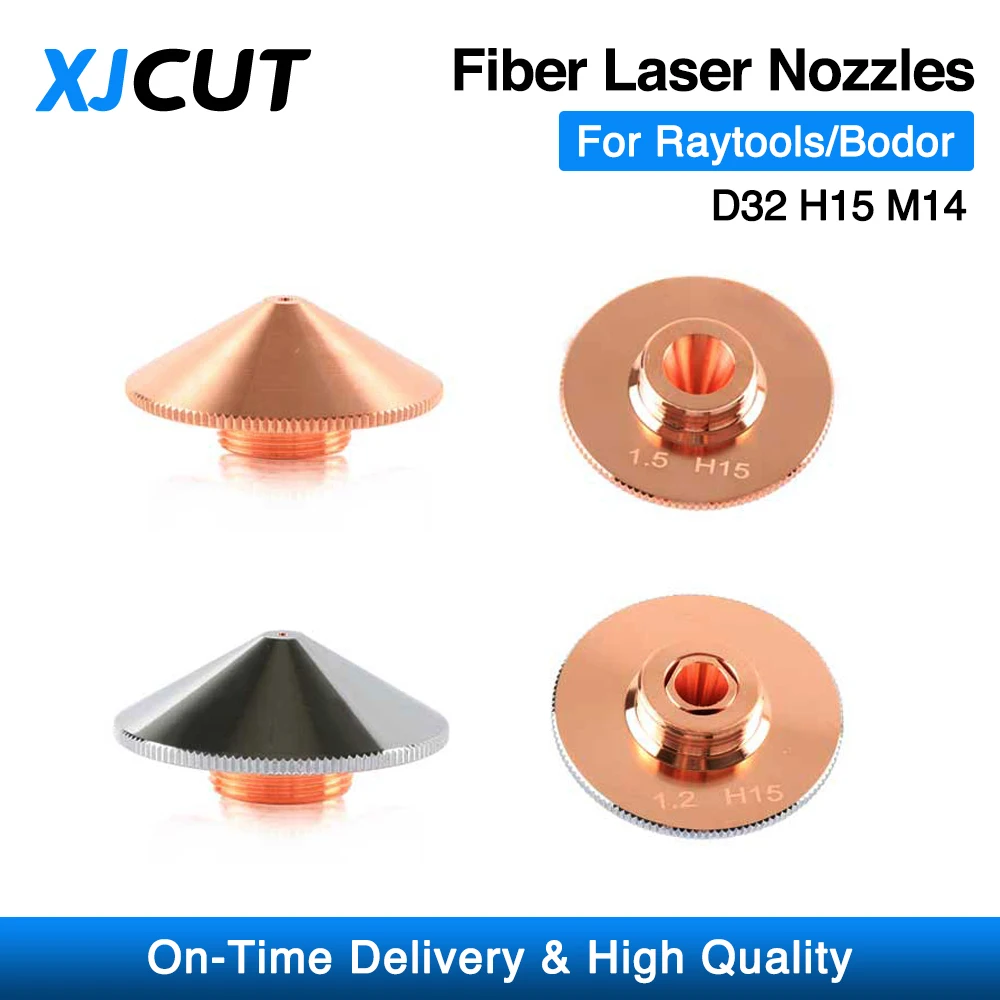 xjcut raytools nozzle for empower fiber cabeca laser body glorystar laser machine single dupla camada dia 32 mm calibre 0850 mm 01