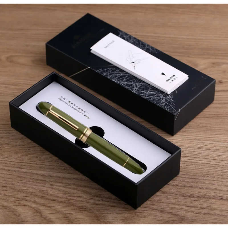 MaJohn Moonman P140 万年筆銅ピストンインク吸収 NO.8 F0.5mm ペン先