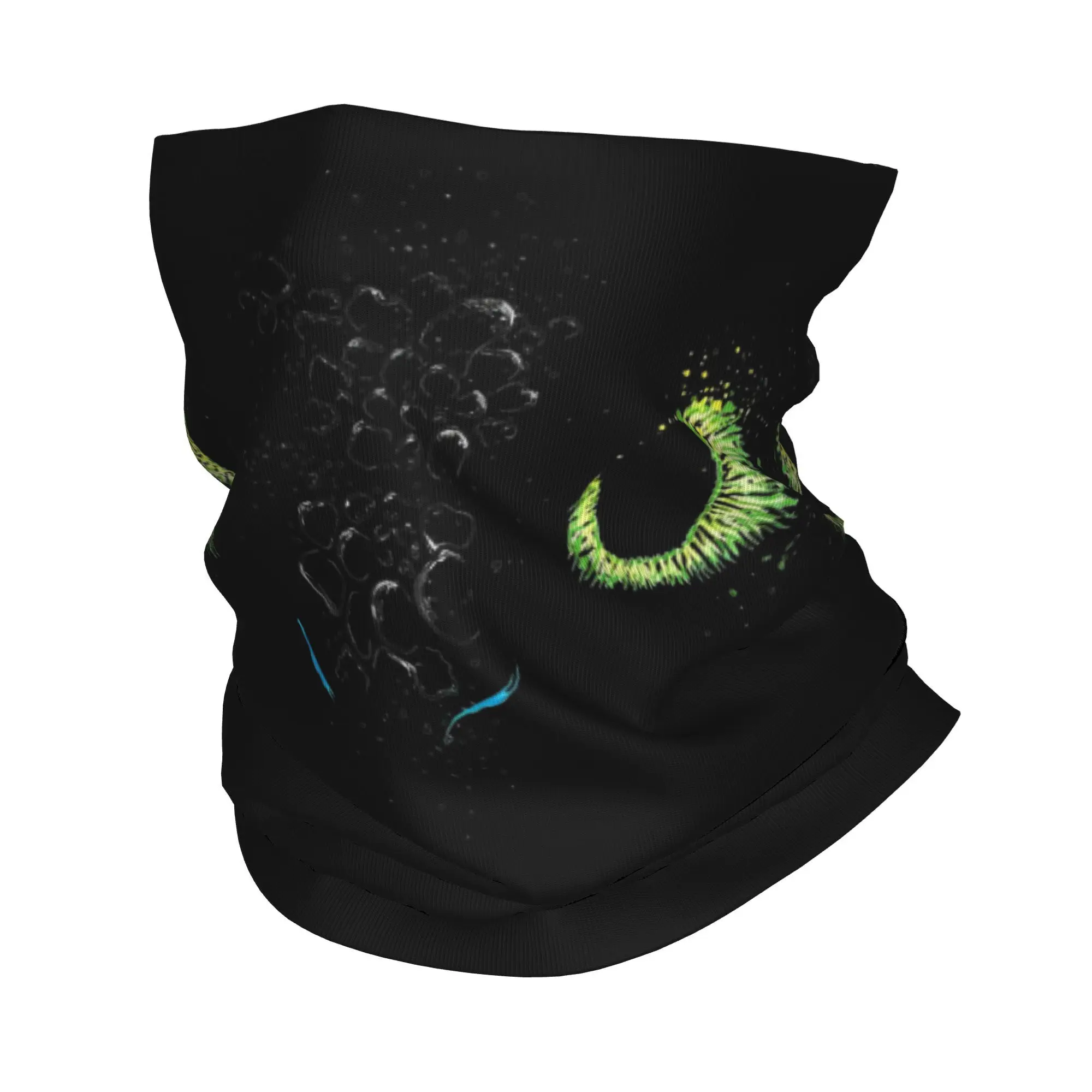 2025 Toothless The Eyes Of The Dragon Bandana Merchandise Neck Cover Printed Mask Scarf Multi-use Face Mask For Riding Windproof