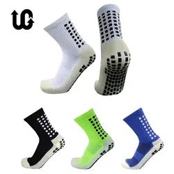 UGUPGRADE New Anti-slip Soccer Socks Men Women Outdoor Sport Grip Football Socks EU 38-44 US6-10