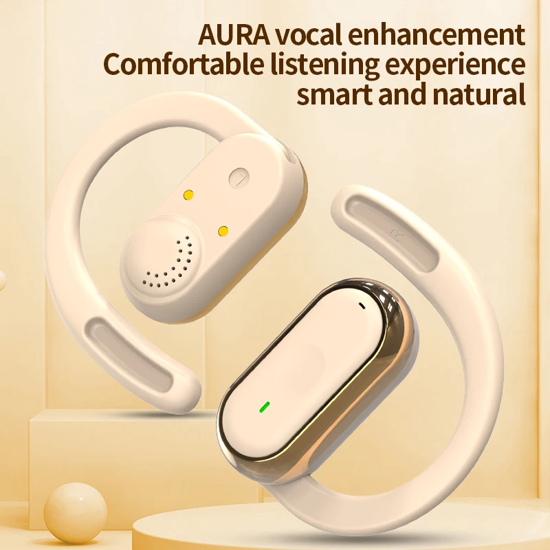 سماعة رأس لاسلكية بلوتوث ذكية قابلة للتعديل باللمس رياضية مقاومة للماء ستيريو لجميع الهواتف الذكية - 5