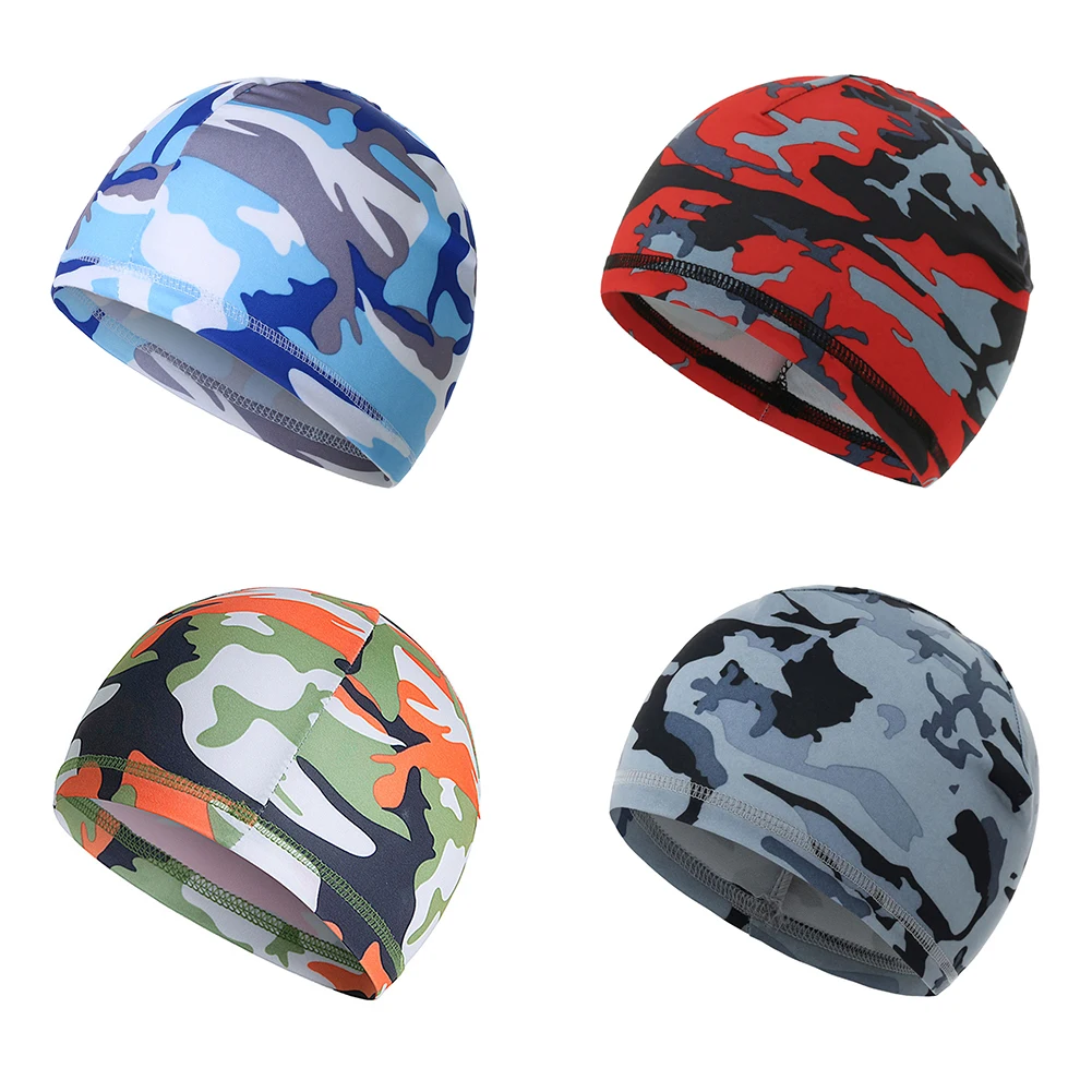 Casco ad asciugatura rapida berretto da ciclismo estivo Anti-uv Anti-sudore cappello sportivo moto Bike Riding Bicycle Cycling Hat berretto interno