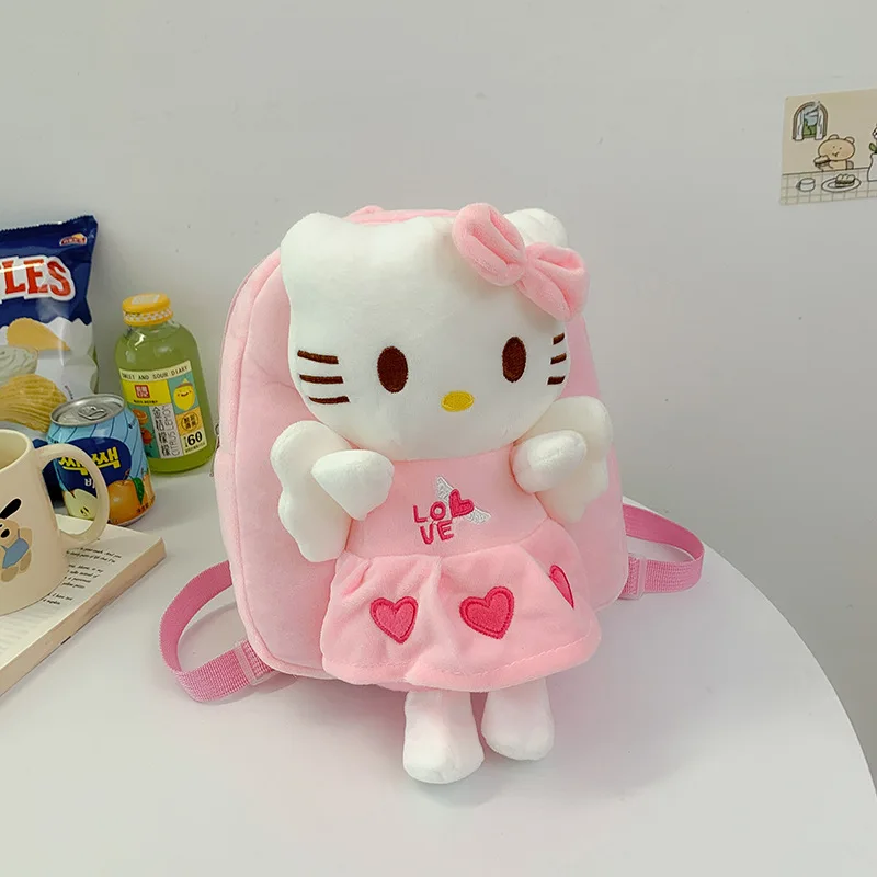 

kindergarten Sanrio boy girl cute cartoon handbag hello kitty kids backpack baby cute schoolbag