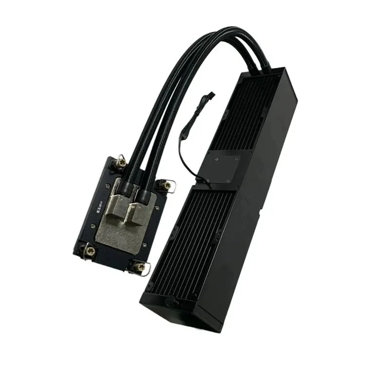 2U Workstation AIO Water Cooler LGA4189 Copper Cold Plate 300W TDP PWM Fan Liquid CPU Radiator