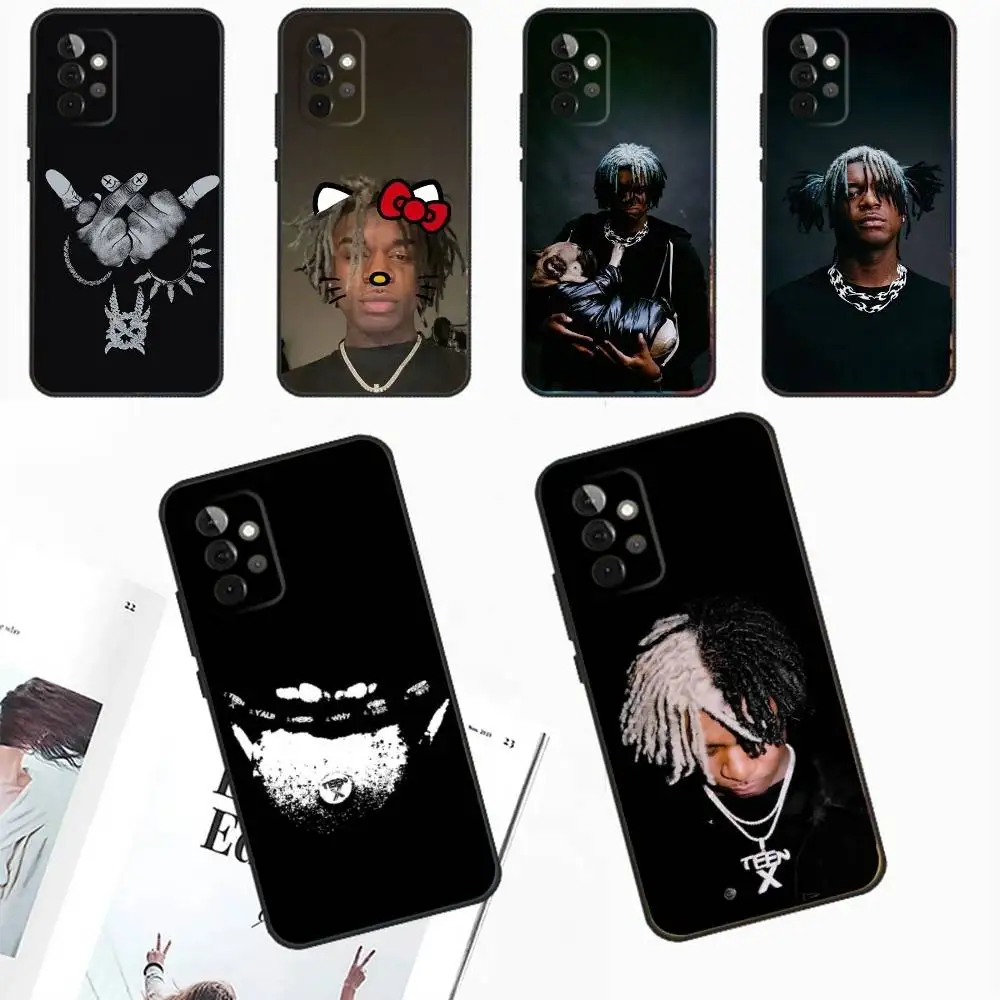 

Ken Carson Teen X Phone Case For Samsung Galaxy A13,A21s,A22,A31,A32,A52,A53,A71,A80,A91 Soft Black Phone Cover