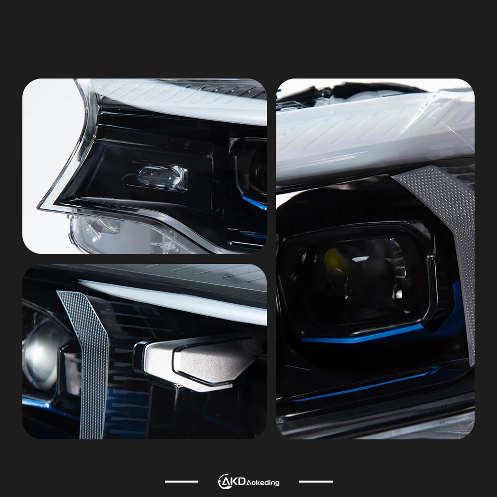 Headlight For BMW G30 2018-2022 M5 LCI Type Car автомобильные товары LED DRL Hella Xenon Lens Hella Hid H7 G38 Car Accessories