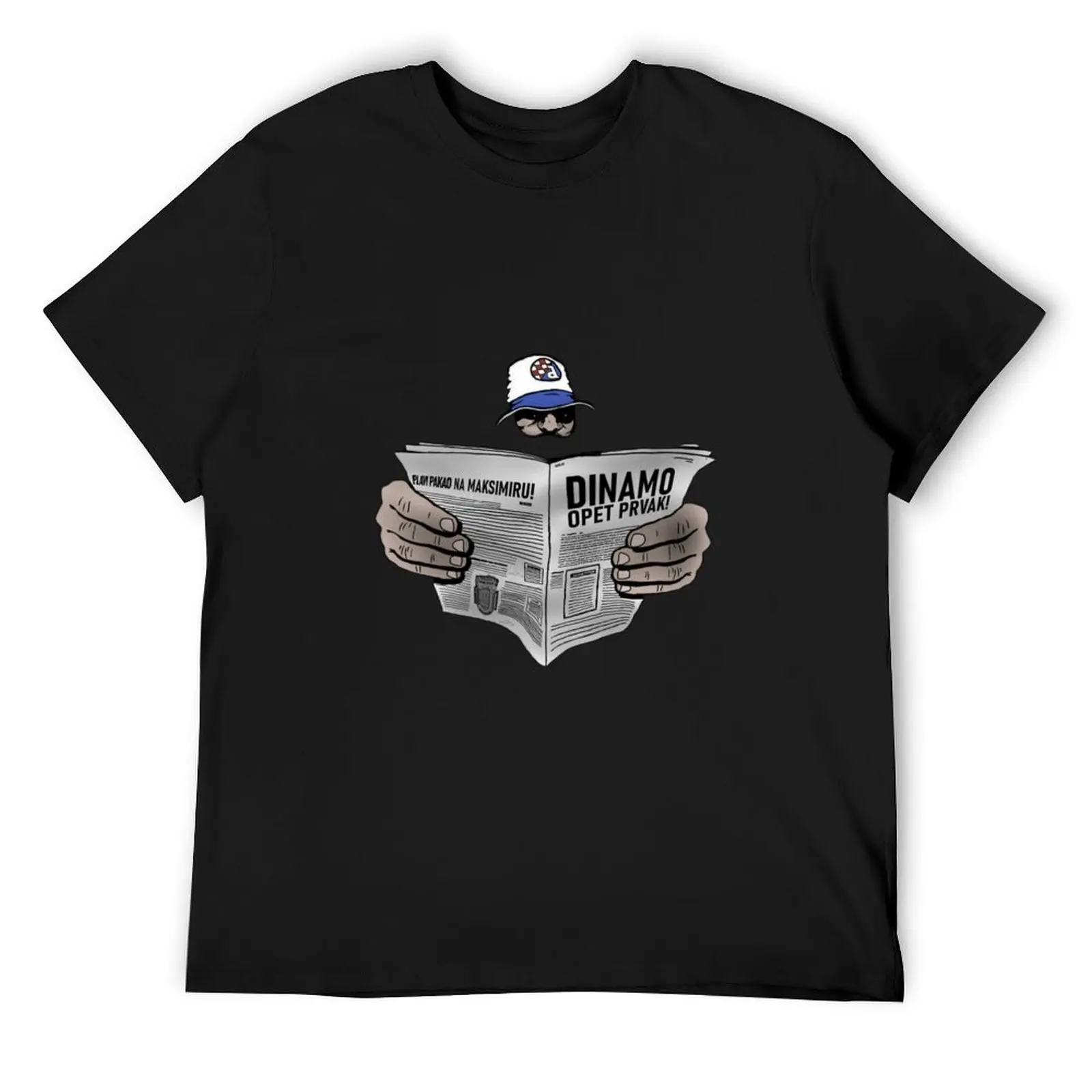 

Dinamo Zagreb prvak T-Shirt new edition summer tops cute tops oversize t-shirts man black t shirts for men