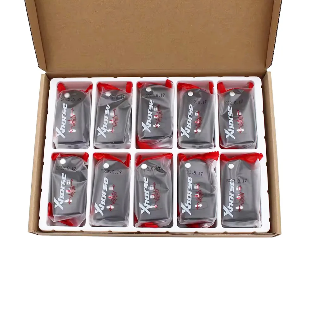 5 개/몫 XHORSE XKMA00EN VVDI 키 도구 용 Mazda 유형 용 범용 원격 키 Fob 3 버튼 (영어 버전)