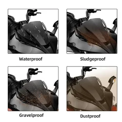 Gauge Spoiler Cover for Spyder F3 F3-S 2015-2024 Smoked Windshield Deflector Support for Can Am Spyder F3 F3-S 2015-2024