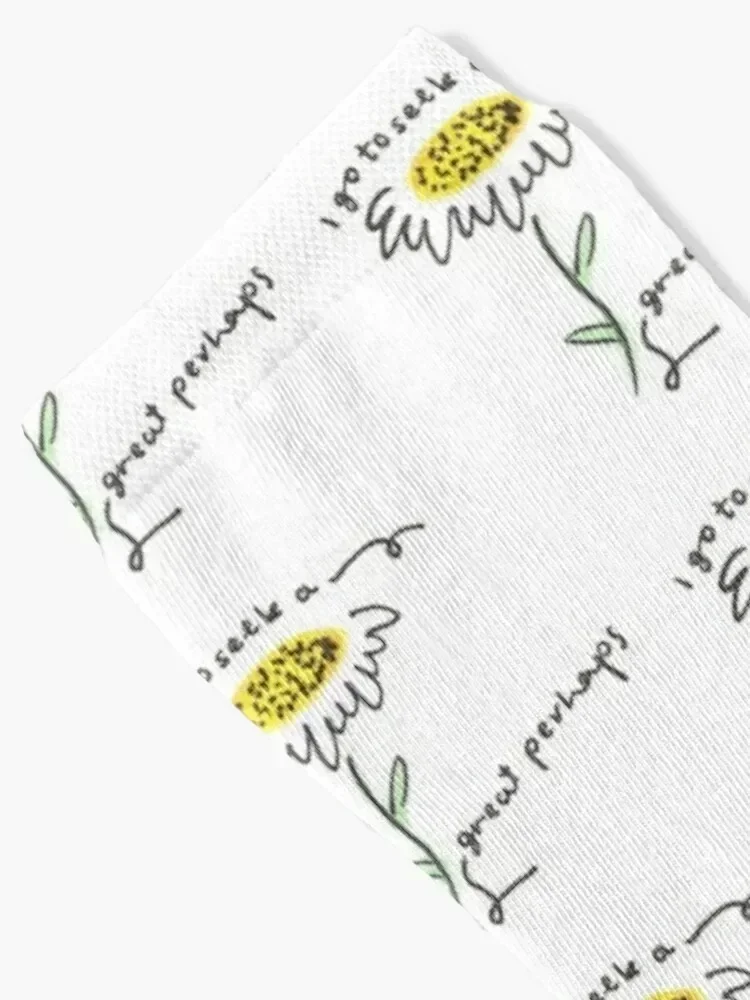 أبحث عن ألاسكا رسم اقتباس ديزي أذهب أبحث عن جوارب رائعة تتراوح هدايا عيد الميلاد الثلجية جوارب كرتونية للرجال والنساء #2