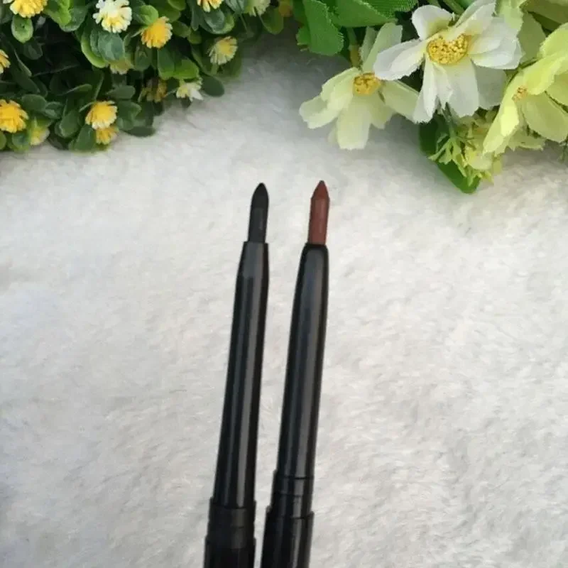 3pcs Automatic Rotating Eyeliner Pen, Waterproof Black And Brown Eyebrow Pencil, Eyeshadow Makeup Eyeliner Gel Pen Dropshipping