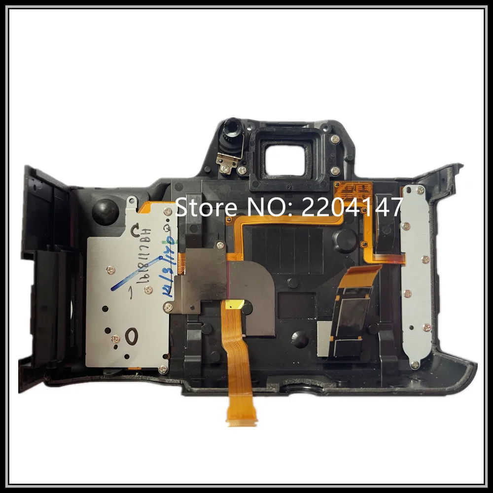 NEW For Nikon D7500 Back Cover Rear Shell Case with LCD Display Screen Window Protector Button Hinge Flex Cable Camera Parts