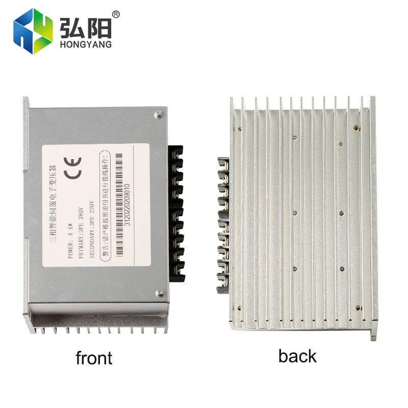 Imagem -06 - Transformador Eletrônico Servo Trifásico Inteligente 380v a 220v ao Controlador 3kw 4kw 5kw 6kw da Movimentação do Servo Motor de 200v
