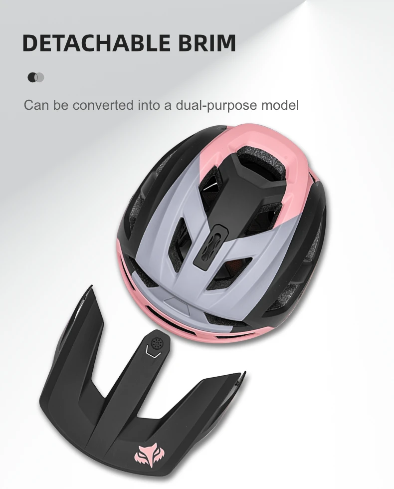 BATFOX Mountainbike-Helm mit austauschbarem, warmem Ohrenschutzfutter, Winter-Elektroroller-Sicherheitsausrüstung, MTB-Fahrradhelme – Detail 16