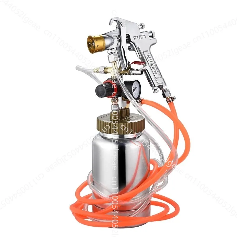 2-liter Multi-color Paint Spray Gun Sample Gun, Exterior Latex Paint 2-liter Pressure Tank