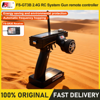 Flysky FS-GT3B Receiver 2.4G 3CH Radio Model Remote Control LCD Transmitter & Receiver for RC Car Boat