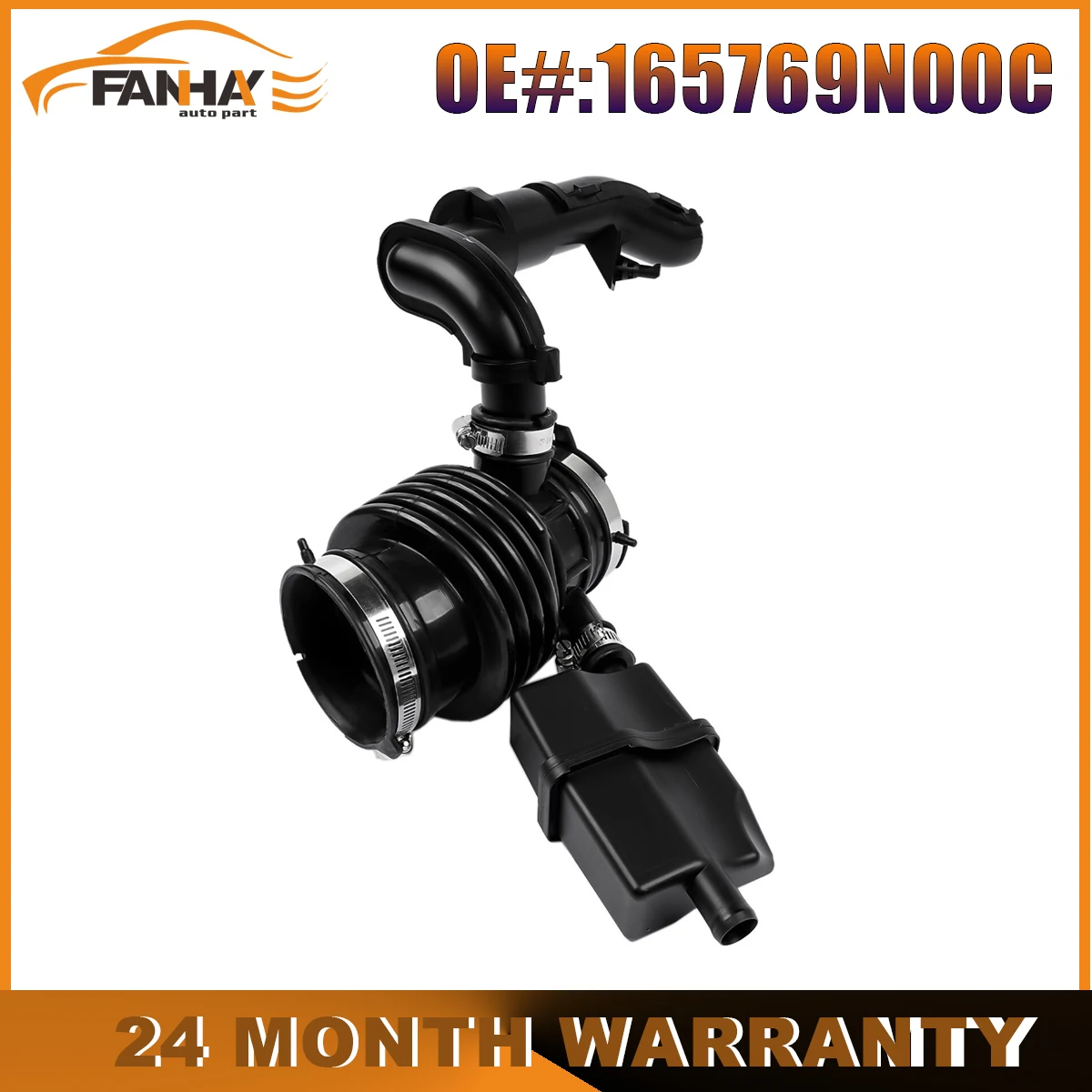 Manguera de entrada de aire de motor de coche para Nissan Maxima 3.5L V6 2009-2015 165764RA0A 165769N00E 696-169