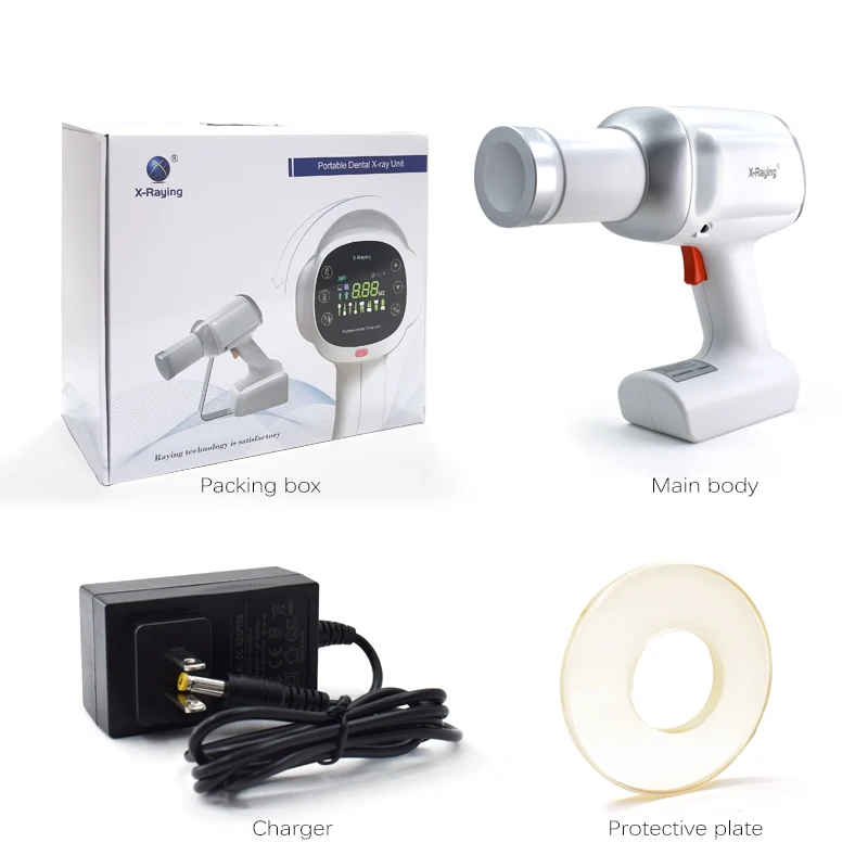 Original Dental X-Rays Unit 60KV 2mA High Frequency Portable XRay Machine  Handheld X Ray System With Sensor Software