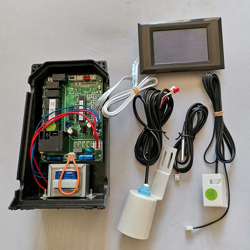 Imagem -04 - Placa de Controle Universal para Máquina de Gelo Fluindo Placa de Computador Display Lcd Ajuste