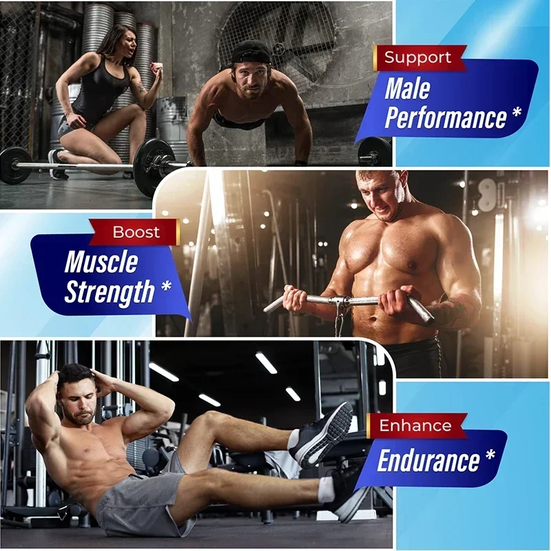 Turkesterone Supplement - Improves Male Performance, Endurance, Motivation, Focus & Muscle Mass - Non-GMO & Vegan Capsules