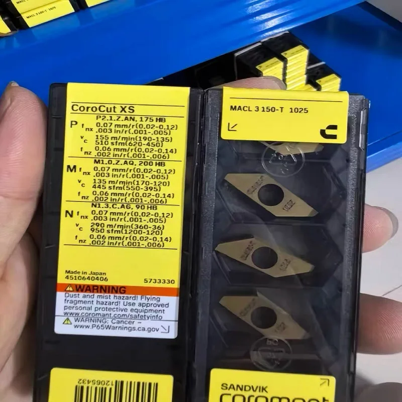 

10PCS Carbide inserts for lathe MACL3150-R 1025