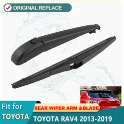 Clean Back Windshield Wiper Arm And Blade For TOYOTA RAV4 2013 2017 2018 2019 Highlander Compass Rear Wiper Arm And Blade set