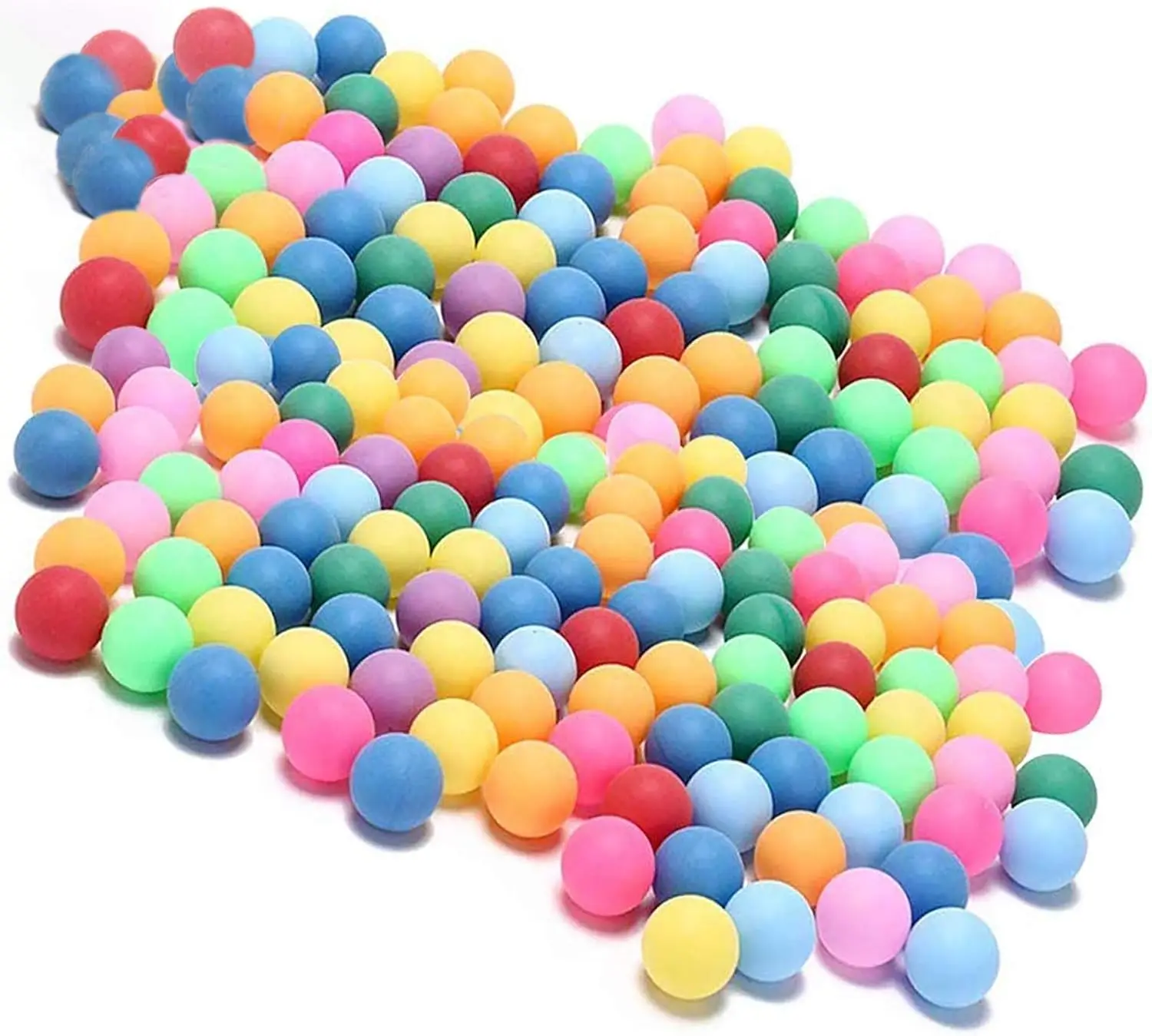 

40+mm Assorted Color Ping Pong Balls, Pack of 60 for Beer Pong, Party Decorations, and Arts & Crafts