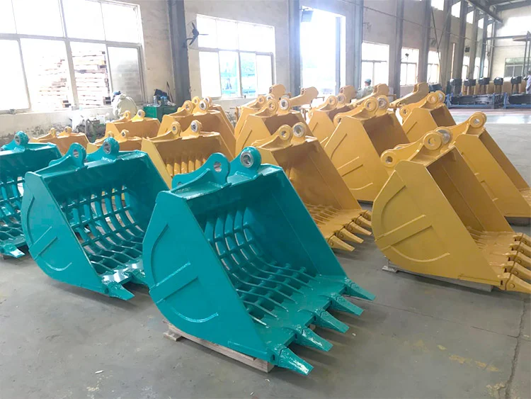 New Excavator Heavy Duty Sieve Bucket Digger Backhoe Hydraulic Screening Bucket For 3-40 Ton Excavator