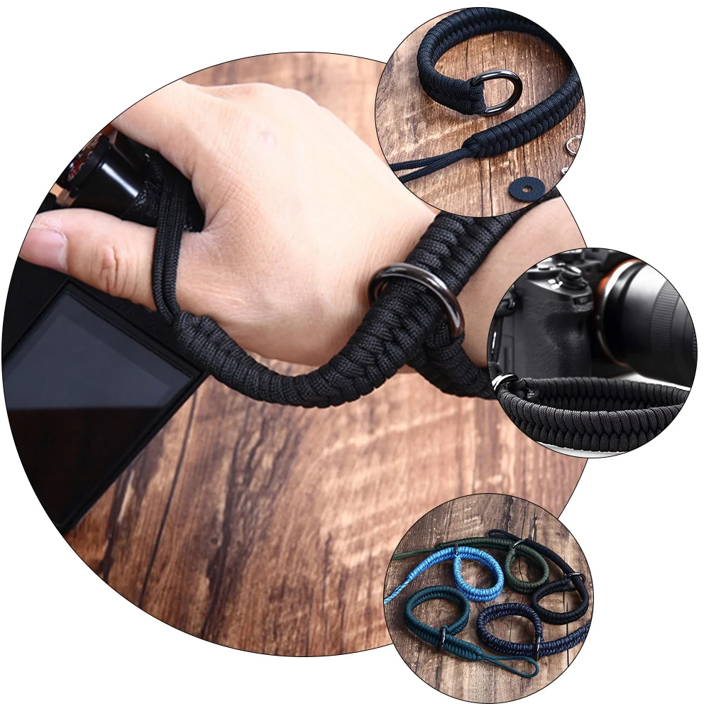 

2 Pcs Camera Wrist Strap Adjustable Wristband Ski Polyester Straps Lanyard Hand