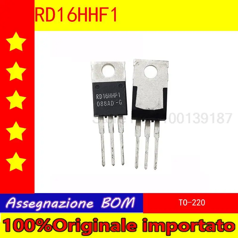 10pcs/lot  RD16HHF1-101 RD16HHF1 RD16HHFI TO-220 Radio Frequency Transistor (Import Origin: Japan)