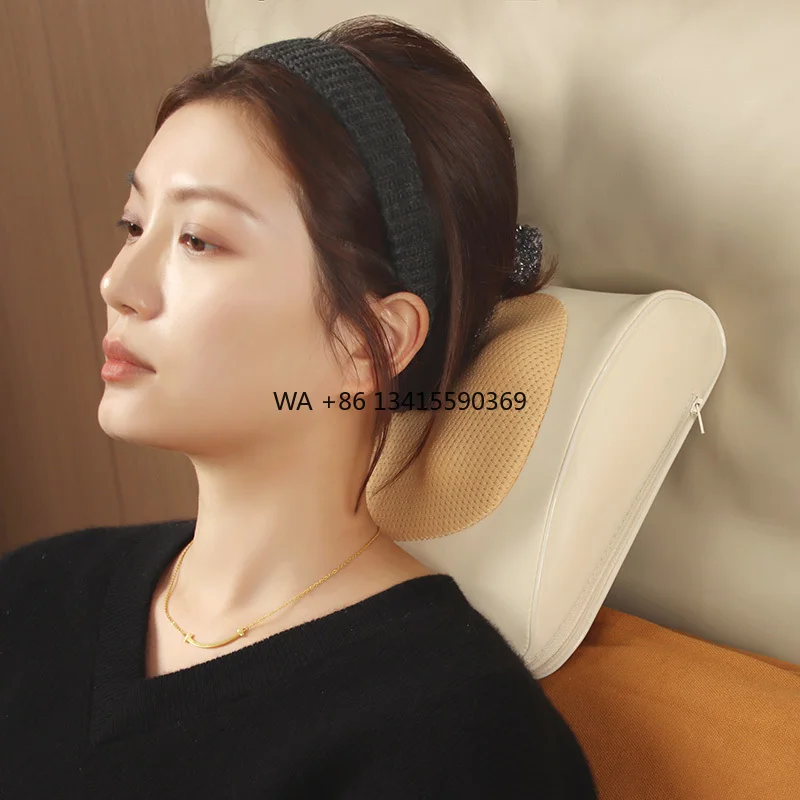 

Multifunction Battery-Operated Kneading Massager Cushion Massage Pillow with Application for Neck